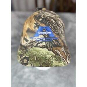 Akkerman Hat Cap‎ Snap Back Realtree Xtra Camo Embroidered Made USA Mens Hunting